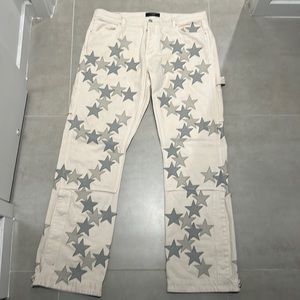 AMIRI CHEMIST CARPENTER PANT ALABASTER | SIZE 36 |